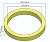 直径120mm光纤陀螺用无骨架光纤环